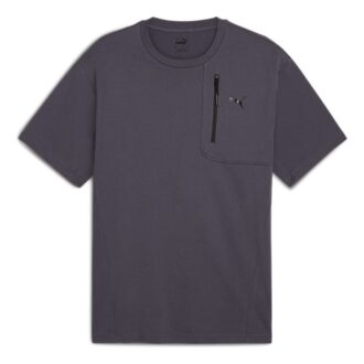 Camiseta de corte holgado Open Road «Gris Galáctico»