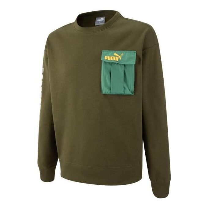 Camiseta de cuello redondo Modulerwear «Verde»