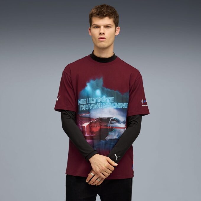 Camiseta de deporte de motor para hombre BMW M Motorsport Camiseta de deporte de motor para hombre BMW M Motorsport