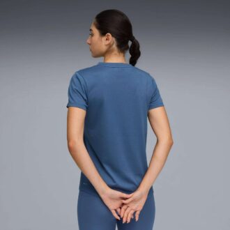 Camiseta de entrenamiento con cuello en V para mujer Train All Day Essentials