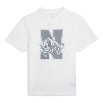 Camiseta de entrenamiento de malla PUMA x Noah «Blanca»