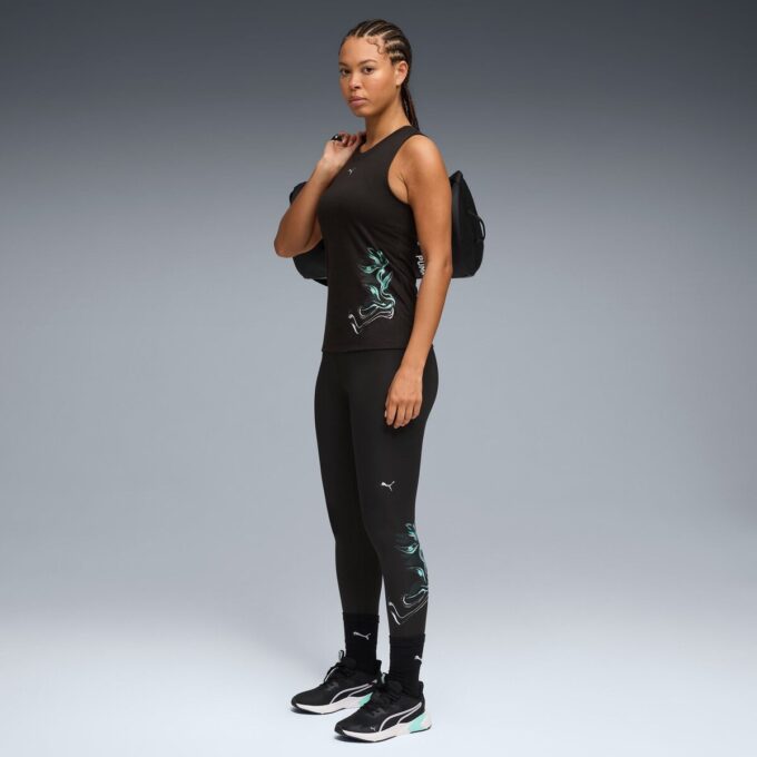 Camiseta de entrenamiento para mujer Green Terrains