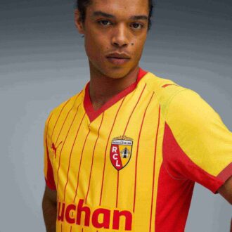 Camiseta de fútbol auténtica de local del RCL ’25/’26 para hombre