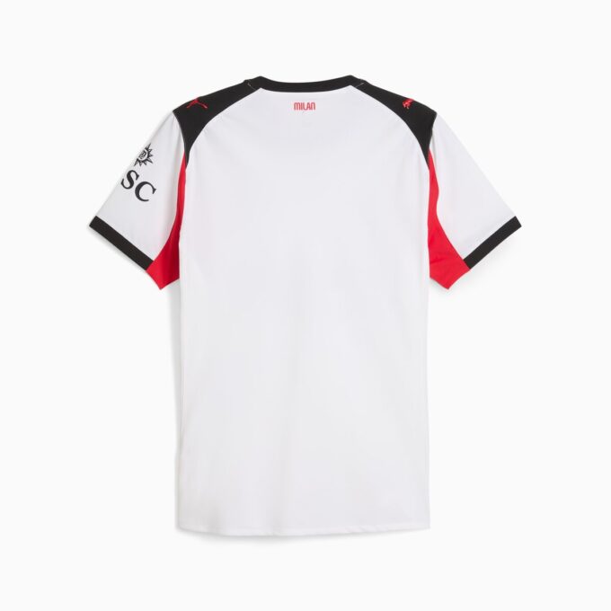 Camiseta de fútbol auténtica de visitante del AC Milan 25/26 para hombre