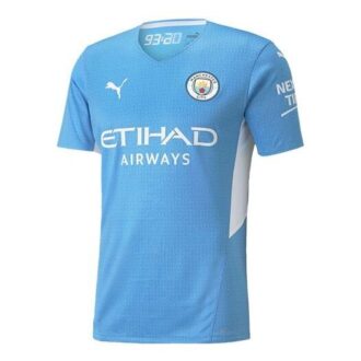 Camiseta de fútbol auténtica local del Manchester City «Azul»