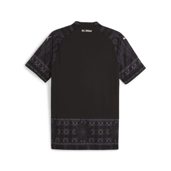 Camiseta de fútbol auténtica PUMA x PLEASURES del AC Milan «Negra»
