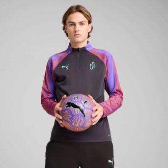 Camiseta de fútbol con cremallera de un cuarto para hombre PUMA x NEYMAR Creativity