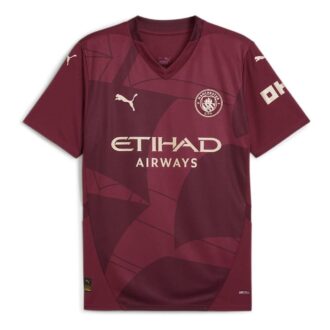 Camiseta de fútbol de la tercera equipación del Manchester City 24/25 «Jaspe oscuro»