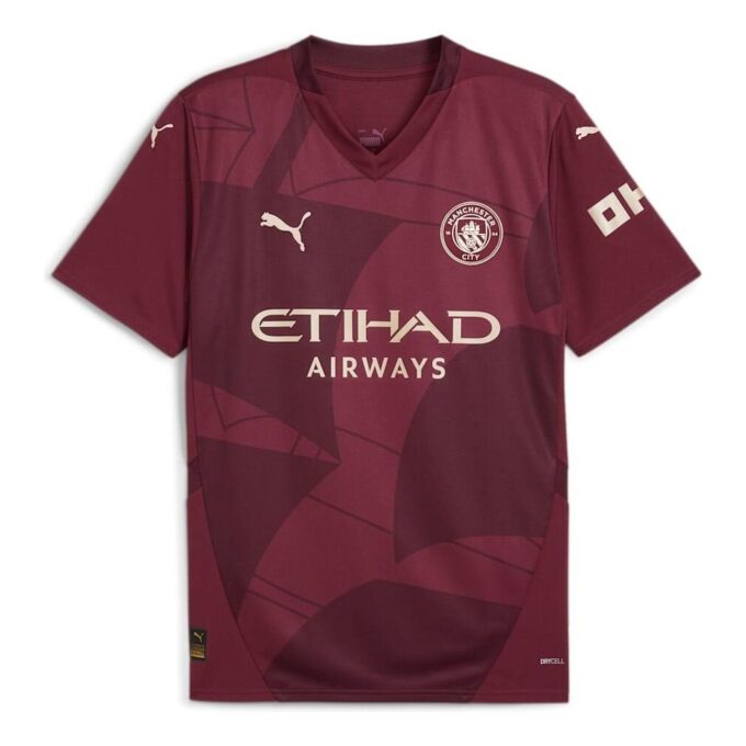 Camiseta de fútbol de la tercera equipación del Manchester City 24/25 «Jaspe oscuro»