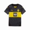 Camiseta de fútbol de visitante del Borussia Dortmund 24/25 para niños grandes (réplica)