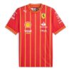 Camiseta de fútbol del equipo Scuderia Ferrari «Leclerc»