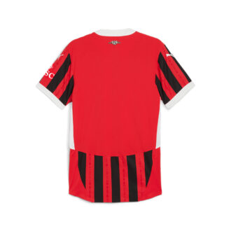 Camiseta de fútbol local auténtica del AC Milan 24/25 «Rojo y negro»