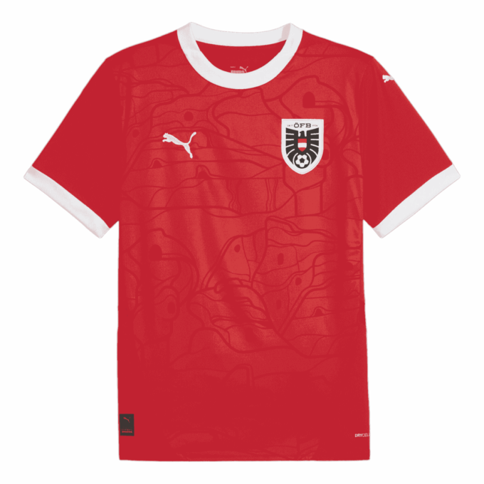 Camiseta de fútbol local réplica de Austria 24 «Roja»