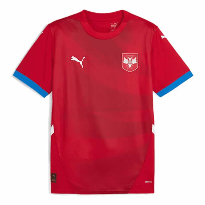 Camiseta de fútbol local Serbia 24 «Roja»