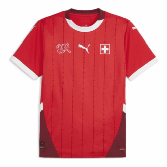 Camiseta de fútbol local Suiza 24 «Roja»