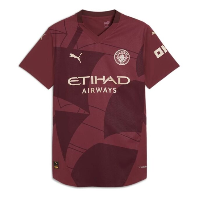 Camiseta de fútbol oficial del Manchester City 24/25 «Dark Jasper»
