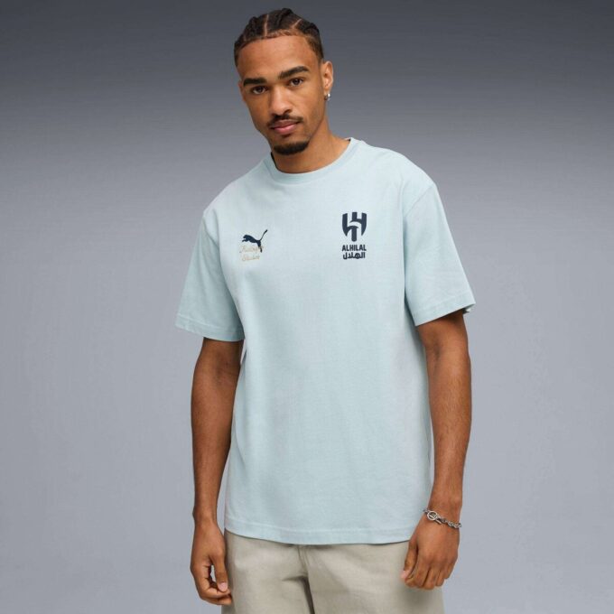 Camiseta de fútbol para hombre PUMA x KIDSUPER Al-Hilal Saudi FC Camiseta de fútbol para hombre PUMA x KIDSUPER Al-Hilal Saudi FC