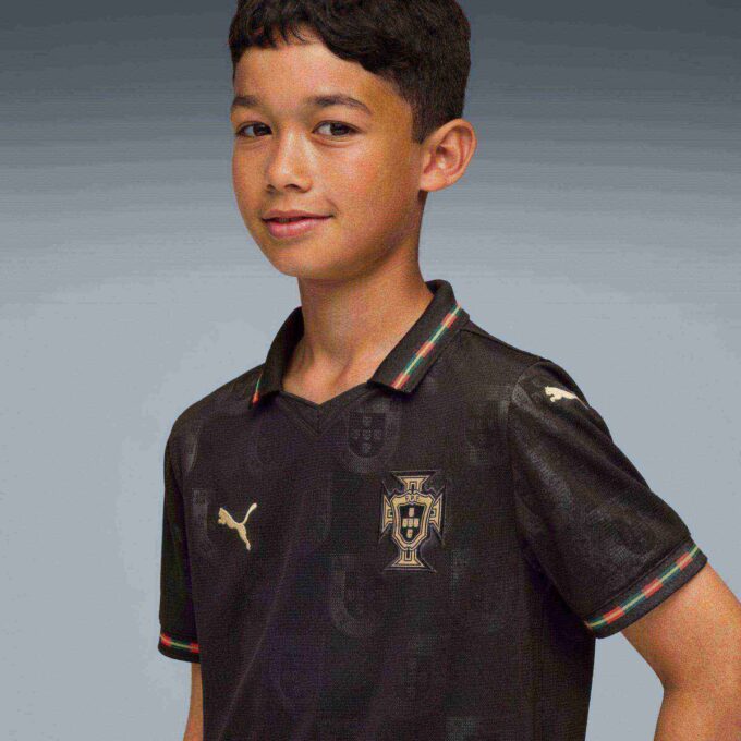 Camiseta de fútbol para niños grandes de edición especial de Portugal 25/26