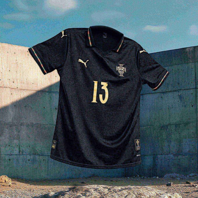 Camiseta de fútbol para niños grandes de edición especial de Portugal 25/26