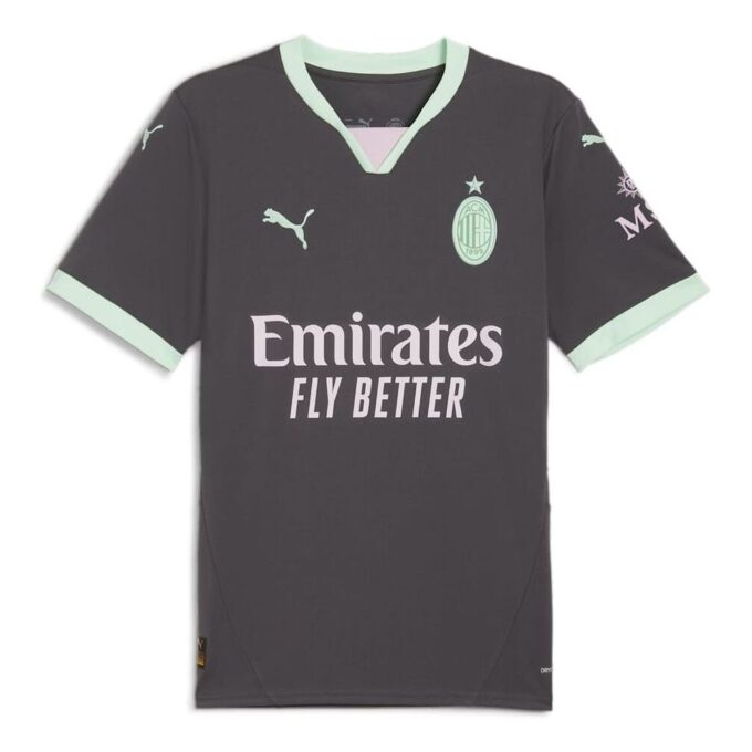 Camiseta de la tercera equipación del AC Milan 24/25 «Gris Menta»