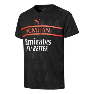 Camiseta de la tercera equipación del AC Milan «Negra» SW 21-22