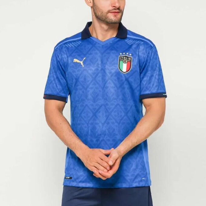 Camiseta de local de Italia 2020-2021 «Azul»