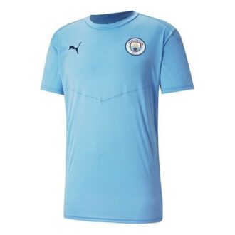 Camiseta de local prepartido del Manchester City SS «Azul»