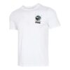 Camiseta de manga corta con estampado fotográfico de grafiti «Blanco, azul y rojo»