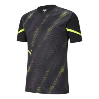 Camiseta de manga corta de copa individual «Negra»