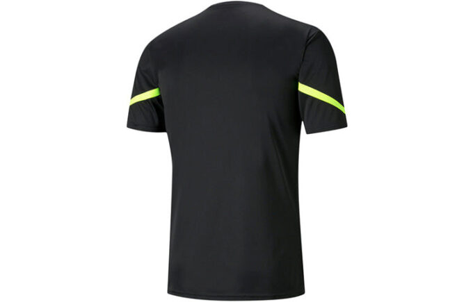 Camiseta de manga corta de copa individual «Negra»