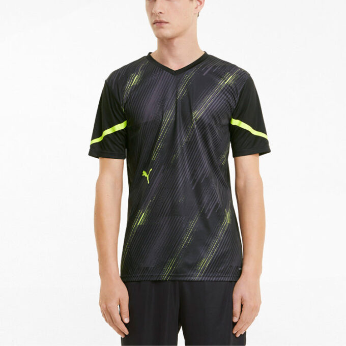 Camiseta de manga corta de copa individual «Negra»