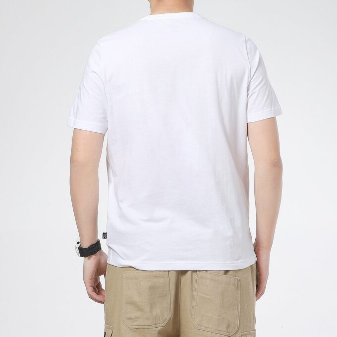Camiseta de manga corta estampada «Blanca»