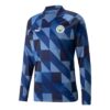 Camiseta de manga larga prepartido del Manchester City FC «Azul Marino»