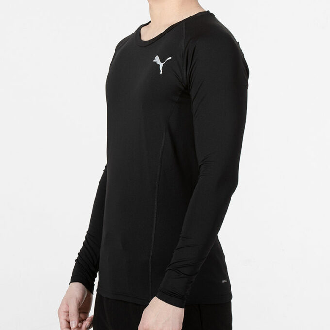 Camiseta de manga larga Run Favorite «Negra»