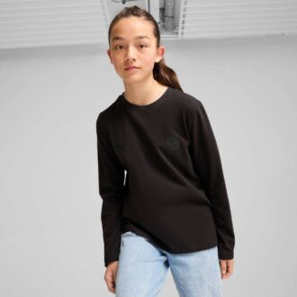 Camiseta de manga larga Stealth para niños grandes de PUMA x CHRISTIAN PULISIC