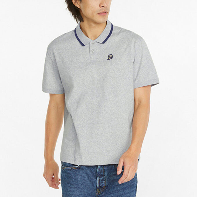 Camiseta de polo del equipo «gris»