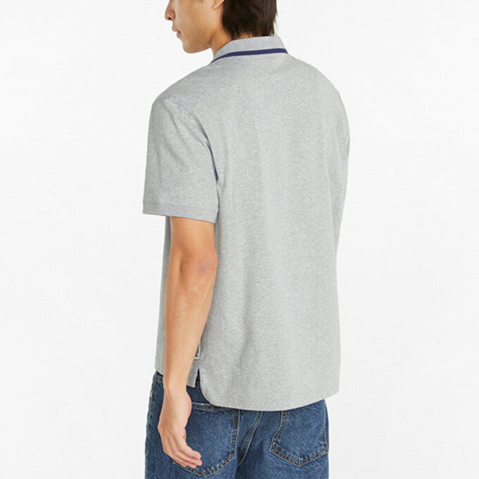 Camiseta de polo del equipo «gris»