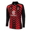 Camiseta de punto del AC Milan para la pretemporada 23-24 «Rojo, negro y blanco»
