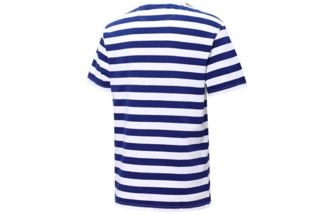 Camiseta de rayas MMQ «Azul»