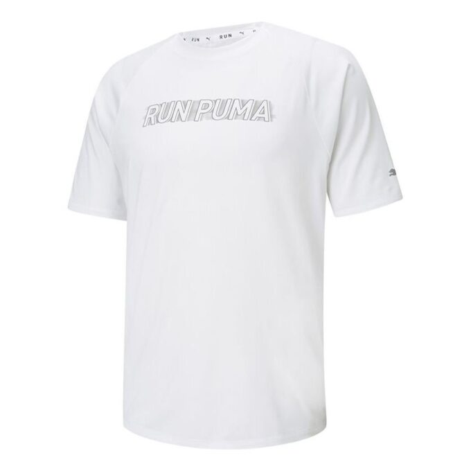 Camiseta de running de manga corta Cooladapt «Blanca»
