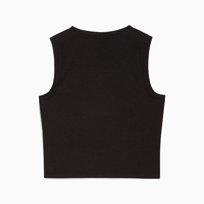 Camiseta de tirantes acanalada para mujer Elevated Essentials Camiseta de tirantes acanalada para mujer Elevated Essentials