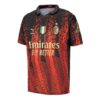 Camiseta de visitante del AC Milan 2022/2023, 4.ª edición, versión estadio, «Roja»