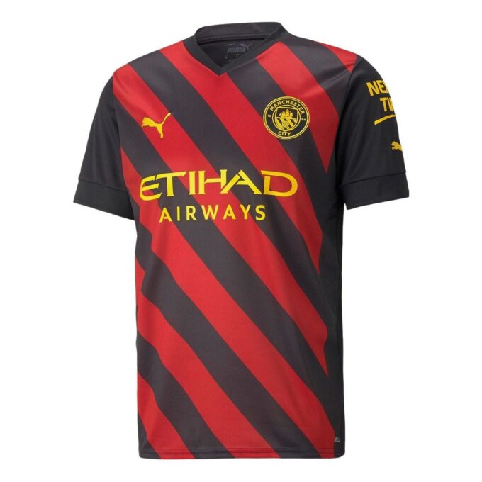 Camiseta de visitante del Manchester City FC «Roja»