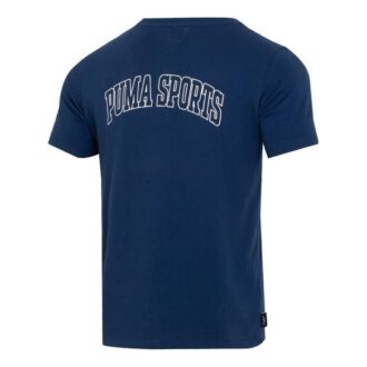 Camiseta deportiva con el logotipo «Azul marino»
