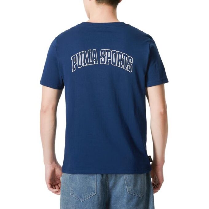 Camiseta deportiva con el logotipo «Azul marino»