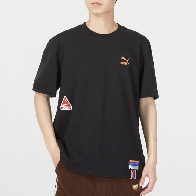 Camiseta deportiva con logotipo «negra»
