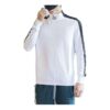 Camiseta deportiva de cuello alto «Blanca»