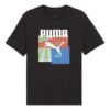 Camiseta deportiva de verano gráfica «Negra»