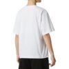 Camiseta deportiva estampada para mujer «Blanco y beige»