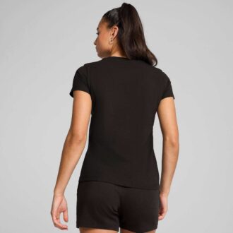 Camiseta esencial elevada para mujer